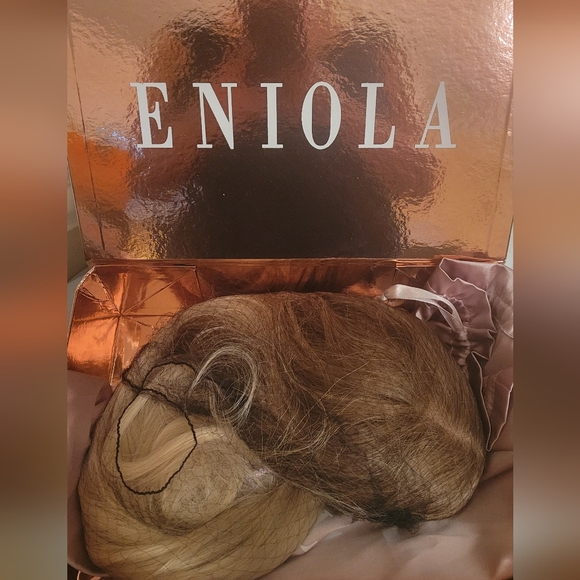 NEW Eniola "Kristy" Blonde Human Hair Wig - Picture 16 of 17